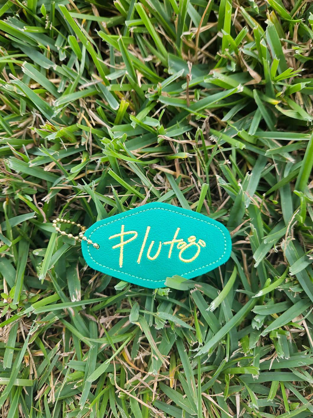 Pluto Autograph Zipper Pull/Bag Charm