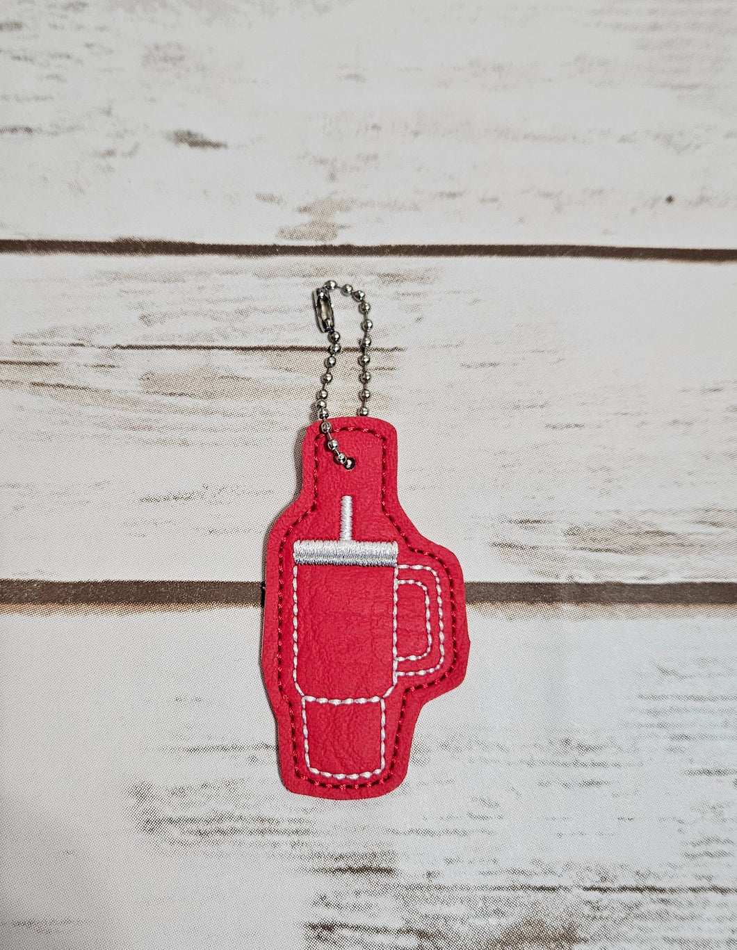 Cup (Red) Zipper Pull/Bag Charm