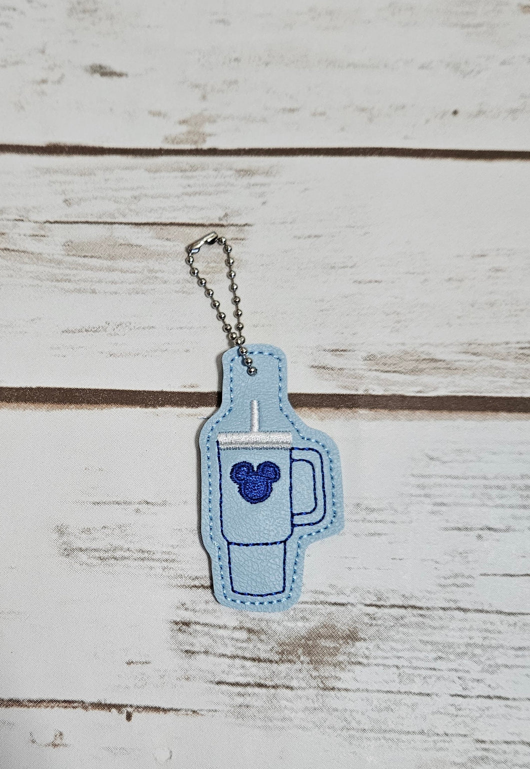 Cup (Blue) Zipper Pull/Bag Charm