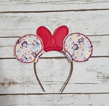 Load image into Gallery viewer, Interchangeable Ears with Bow - Belle Themed
