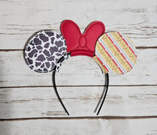 Load image into Gallery viewer, Interchangeable Ears w/Center - Jessie Inspired
