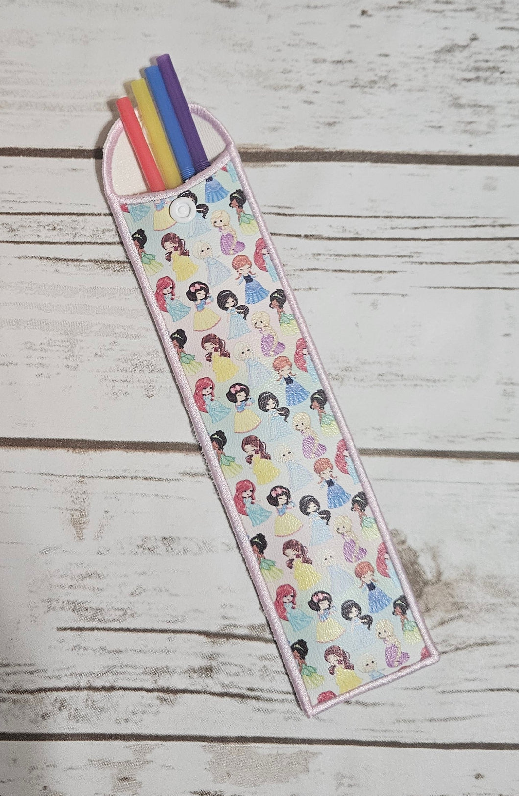 Straw Holder- Princesses