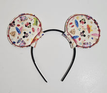 Load image into Gallery viewer, Interchangeable Ears - Mickey and Minnie Beach Theme
