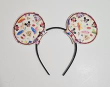 Load image into Gallery viewer, Interchangeable Ears - Mickey and Minnie Beach Theme
