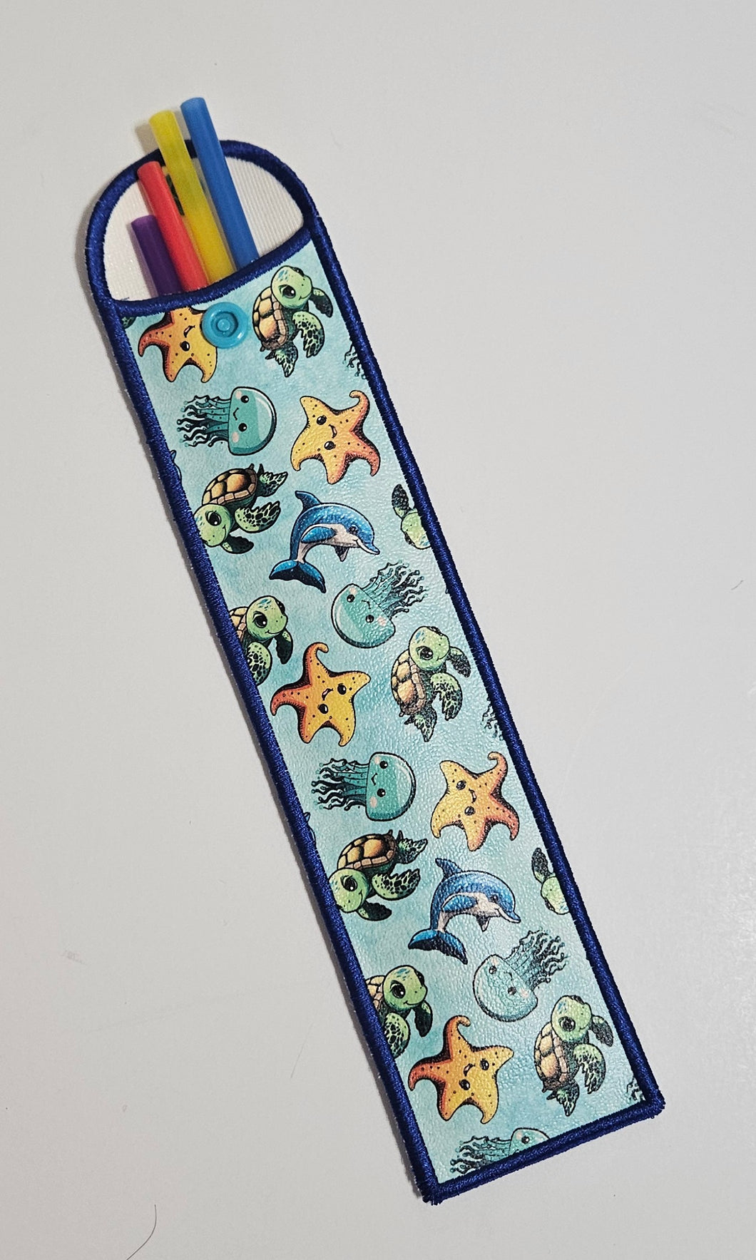 Straw Holder - Happy Sea Creatures