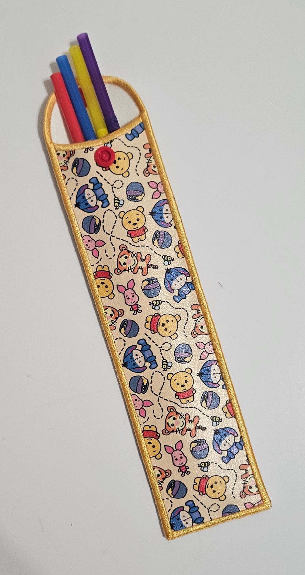 Straw Holder - Pooh & Friends