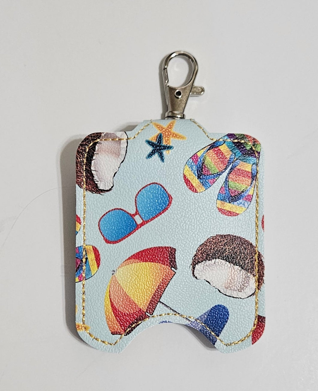 Hand Sanitizer Holder - Beach, Lake, Pool or Cruise Theme
