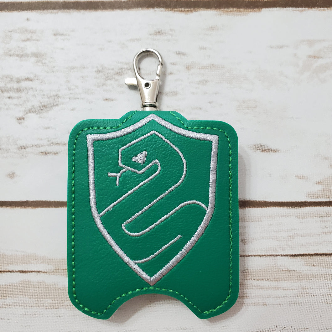 Slytherin Shield Hand Sanitizer Holder