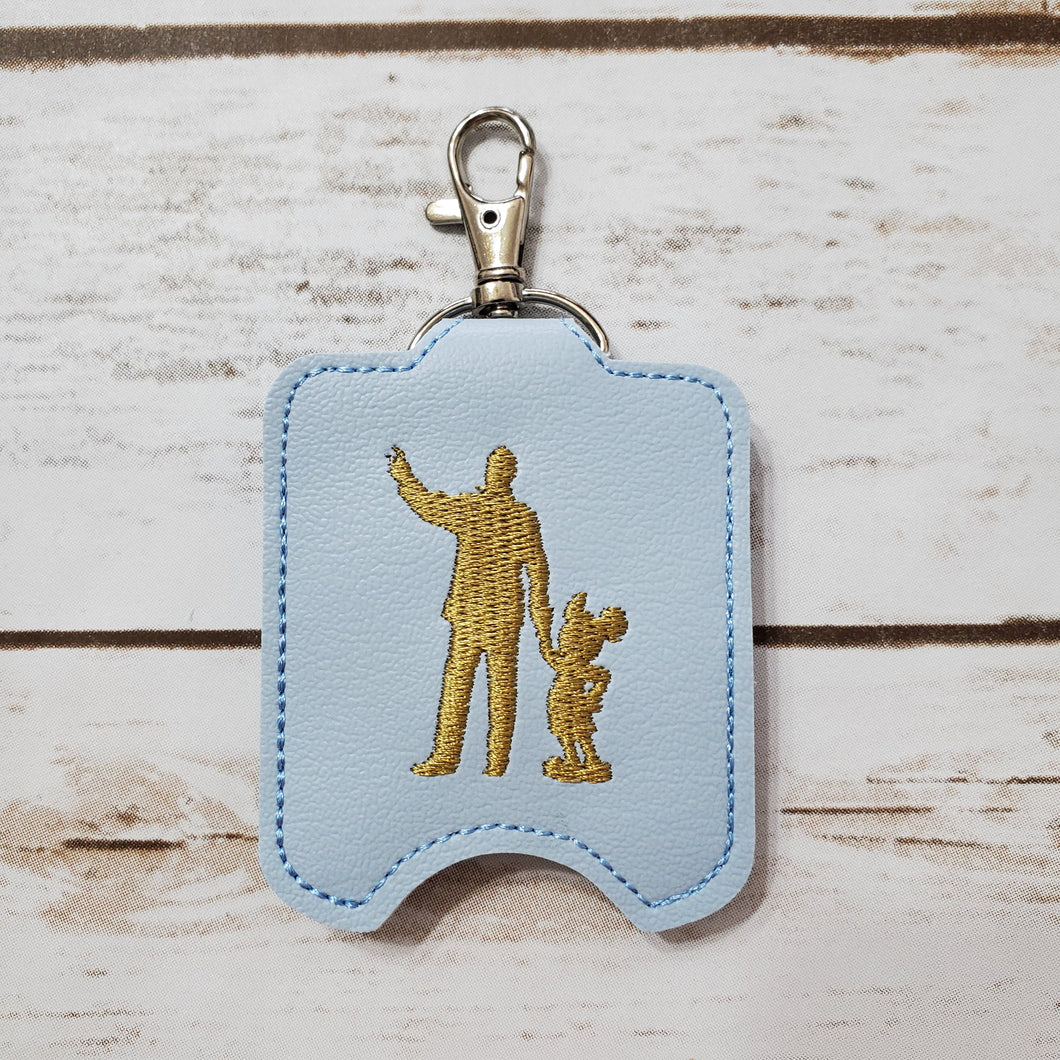 Walt and Mickey Hand Sanitizer Holder
