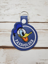 Load image into Gallery viewer, Passholder Donald Key Fob
