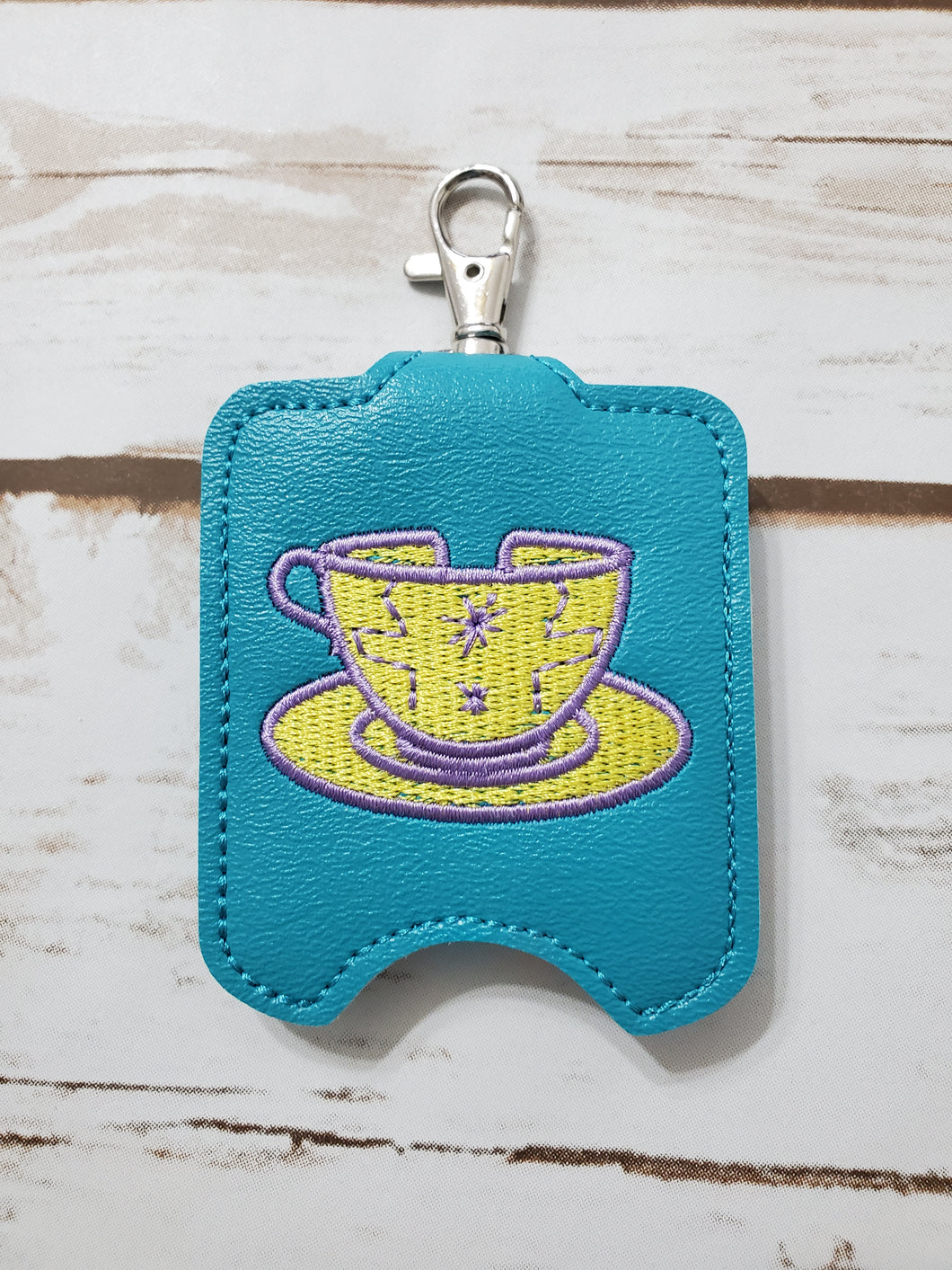 Tea Cup Hand Sanitizer Holder