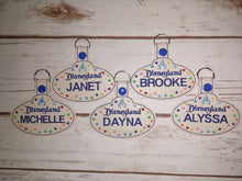 Load image into Gallery viewer, Custom CM Name Tag Key Fobs
