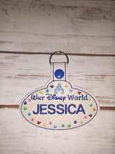 Load image into Gallery viewer, Custom CM Name Tag Key Fobs
